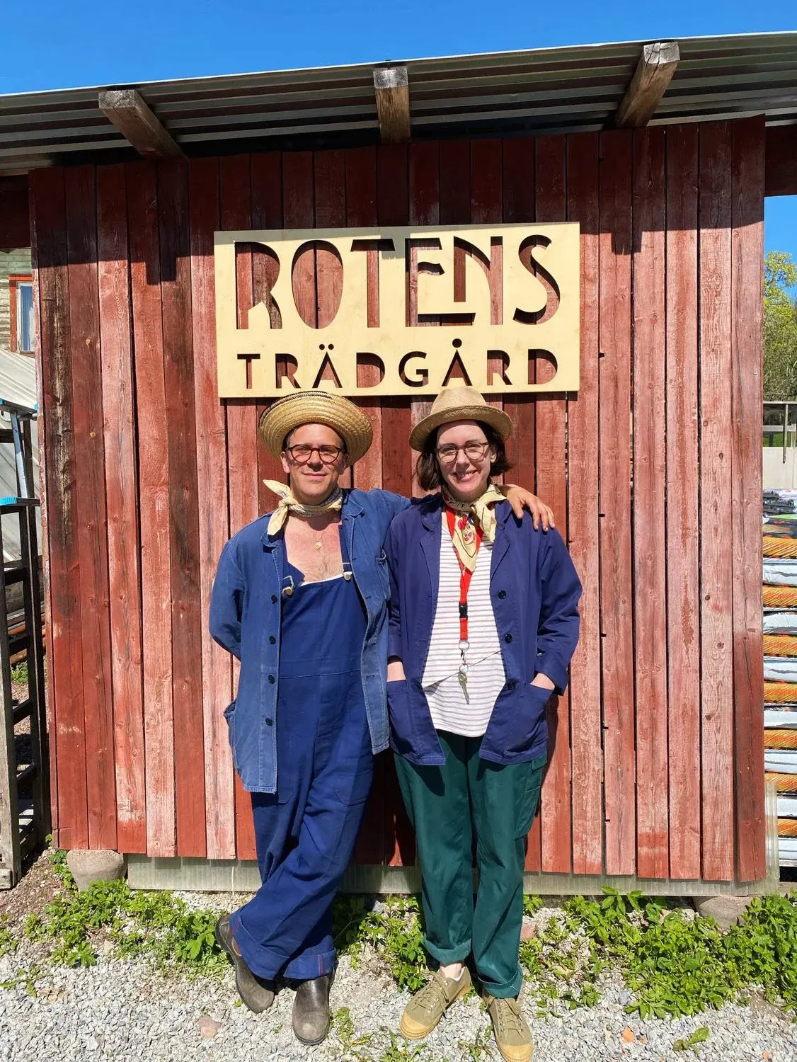 Markus Rosendal och Carolina Redman